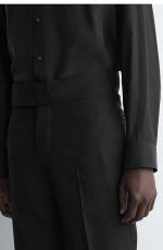 Wool Trousers Black - Image 3