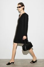 Wool Dress Black