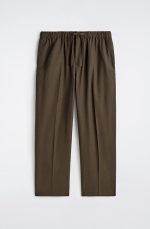 Drawstring Pants Brown - Image 4