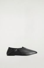 Leather Ballet Flats Black - Image 4
