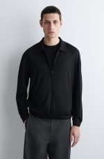 Collared Jacket Black