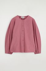 Cotton Long-Sleeve Top Pink - Image 4