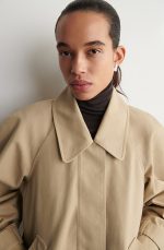 Collared Jacket Beige - Image 3