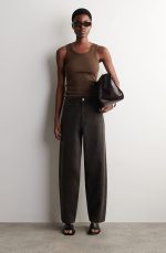 Straight Jeans Brown