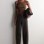 Straight Jeans Brown