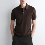 Knitted Slim Polo