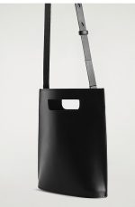 Leather Mini Handbag Black - Image 4