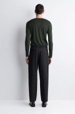 Pleated Regular Trousers - Image 2