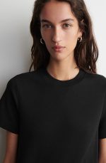 Round-Neck T-Shirt Black - Image 3