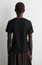 Round-Neck T-Shirt Black - Image 3