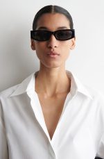 Cotton Collared Shirt White - Image 3