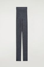 Wool Slim Leggings Gray - Image 4