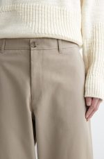 Cotton Straight Pants - Image 3