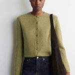 Knitted Cardigan Green