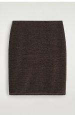 Slim Skirt Brown - Image 4