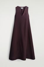 Dress Burgundy Burgundy - Image 4