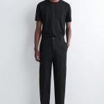 Straight Pants Black