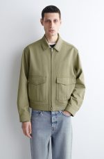 Collared Jacket Khaki