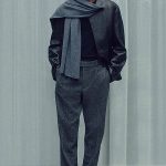 Unisex Cashmere Scarf In Dark Gray