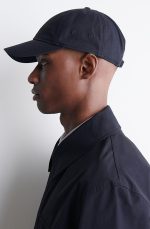Cotton Baseball Cap Navy Blue - Image 3
