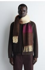 Unisex Tassel Mohair Blend Scarf For And - Image 2