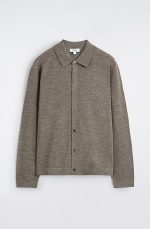 Wool Long-Sleeve Shirt - Image 4