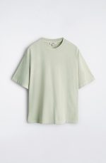 Round-Neck T-Shirt Green - Image 4