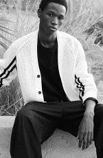 Cotton V-Neck Cardigan - Image 2