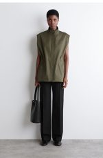 Leather Mini Tote Bag Black - Image 2