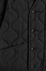 Quilted Jacket Black - Image 4