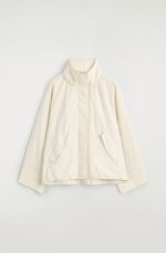 Mock-Neck Jacket Cream - Image 4