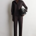 Cotton Trousers Brown