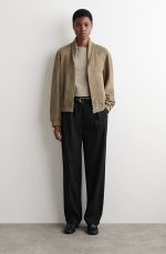 Round-Neck T-Shirt Beige - Image 2