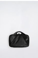 Nylon Travel Toiletry Bag Black - Image 3