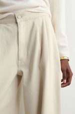 Pleated Regular Jeans - Image 3