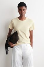 Round-Neck T-Shirt Cream
