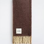 Unisex Tassel Mohair Blend Scarf For And