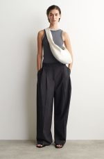 Crescent Crossbody Bag White - Image 2