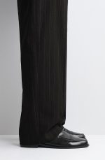 Leather Mule Loafers Black - Image 3