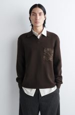 Polo-Collar Regular Sweater
