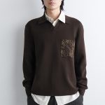 Polo-Collar Regular Sweater