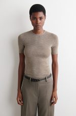 Wool Round-Neck T-Shirt