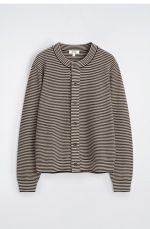 Wool Round-Neck Cardigan - Image 4