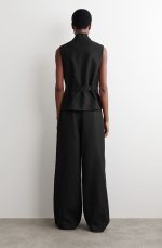 Wide-Leg Pants Black - Image 2