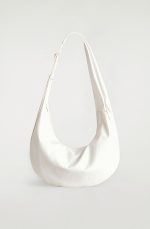 Crescent Crossbody Bag White