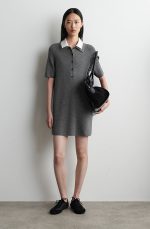 Knitted Dress Gray