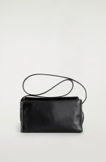 Leather Crossbody Bag Black