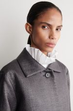 Single-Breasted Coat Black - Image 3