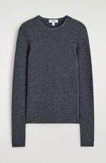 Wool Slim Top Gray - Image 4