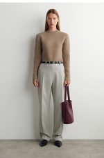 Leather Mini Tote Bag Red - Image 2